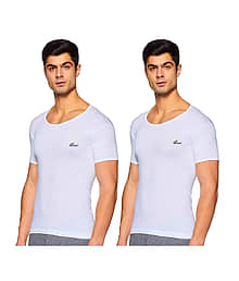 Renox Pack of 2 Cotton Tank For Men ( White )