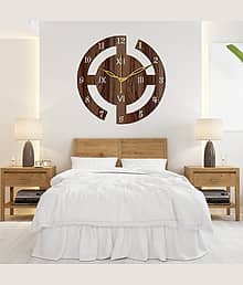 SKYVILLA Circular Analog Wall Clock