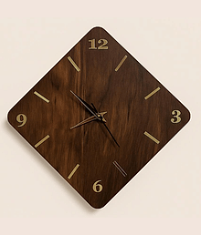 SKYVILLA Rectangular Analog Wall Clock