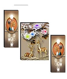 SNDArt MDF Multicolour Single Photo Frame No. of Pieces- 3