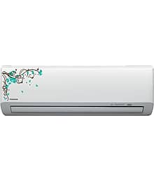 Sai Designs Abstract Floral Decorative AC - Air conditioner - Sticker ( 28Cm X 34Cm )