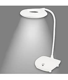 Sanjana Collections Rechargeable LED Touch Dimmer Study Lamp Plastic Table Lamp - Pack of 1