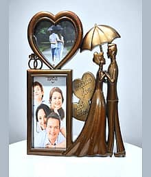 Sigaram Plastic Table Top & Wall hanging Multicolour Single Photo Frame No. of Pieces- 1
