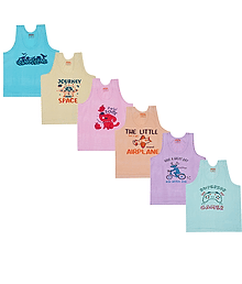 Skadoosh Pack of 6 Boys Cotton ( Multicolor )