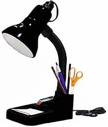 Spark World Red Study Table Lamp ( Pack of 1 )