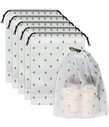 Travel Shoe Bag ? Transparent, Waterproof Shoe Organizer for Travel, Gym, Daily Use ? Durable & Lightweight Storage Pouch for Men & Women (Pack of 5)