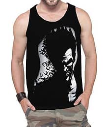 Tripr Pack of 1 Cotton Blend Basic Vest For Men ( Multicolor )