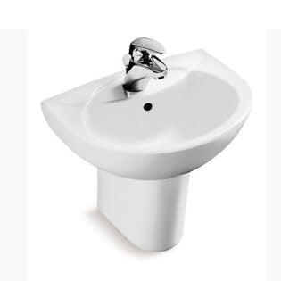 Kohler Pedestal Basin Folio K 11341In 1 0 White