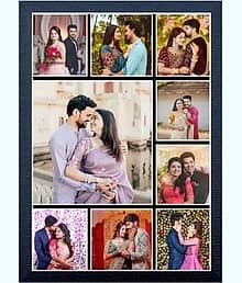 VEDPIK MDF Black Single Photo Frame No. of Pieces- 1