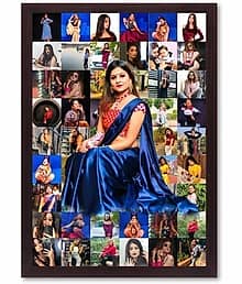 VEDPIK MDF Multicolour Single Photo Frame No. of Pieces- 1
