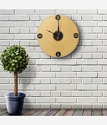 Velgo Hub Circular Analog Wall Clock