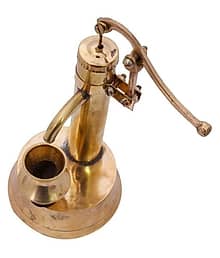 Vivan Creation Gold Brass Handicraft Showpiece - Pack of 1