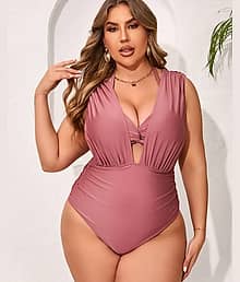 WOYAK pink Net Women Baby Doll Dress With Panty