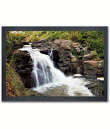 Waterfall Photo Frame For Wall Mounted Painting (10 * 14 Inches)