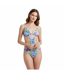 YOUNGFIT Multi Color Cotton Blend Women Baby Doll Dress Without Panty