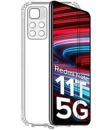 ZAMN - Transparent Silicon Silicon Soft cases Compatible For Poco M4 Pro 5G ( Pack of 1 )