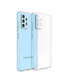 ZAMN - Transparent Silicon Silicon Soft cases Compatible For Samsung Galaxy A33 5G ( Pack of 1 )