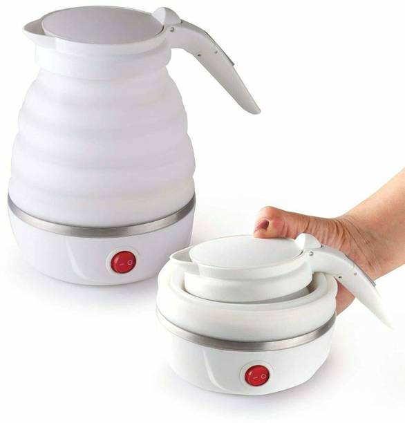 SKDV Travel Electric Portable Foldable 600ML Kettle Col...