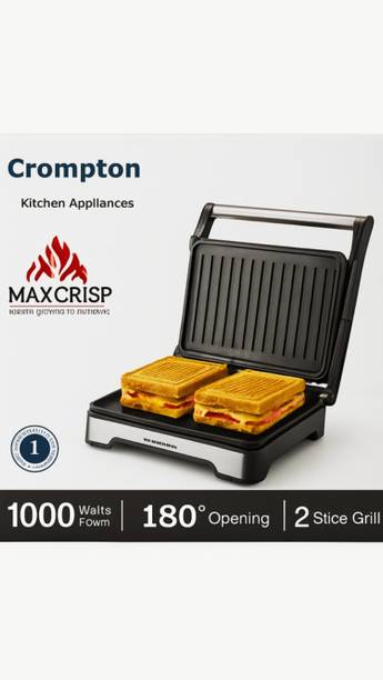 Crompton ACGT-MAXCRISP2S Grill Sandwich Maker
