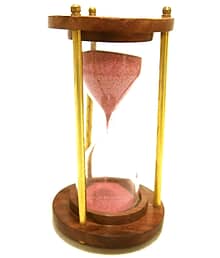ages behind Brown Wood Handicraft Showpiece - Pack of 1
