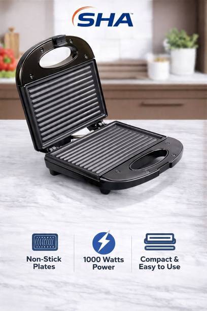 SHA Motherly Love _Black Sandwich Maker-15 Toast Sandwi...