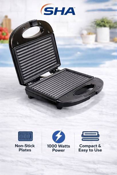 SHA Motherly Love _Black Sandwich Maker-21 Toast Sandwi...
