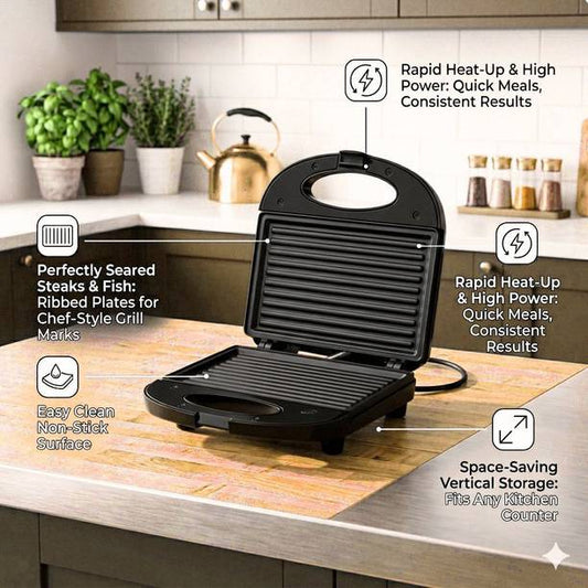 SHA Motherly Love _Black Sandwich Maker-49 Toast Sandwi...