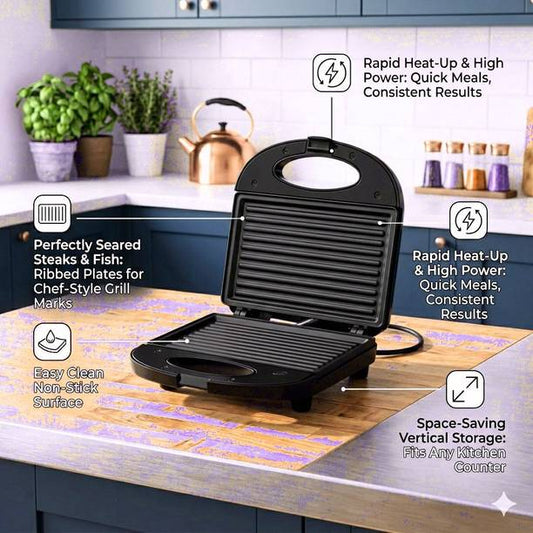 SHA Motherly Love _Black Sandwich Maker-75 Toast Sandwi...