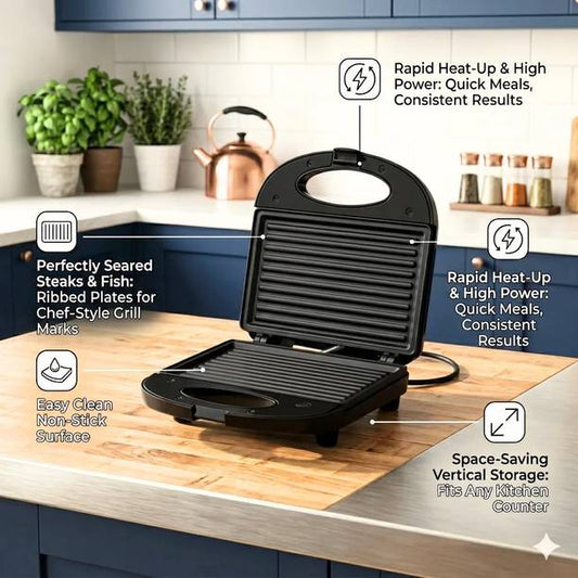 SHA Motherly Love _Black Sandwich Maker-78 Toast Sandwi...
