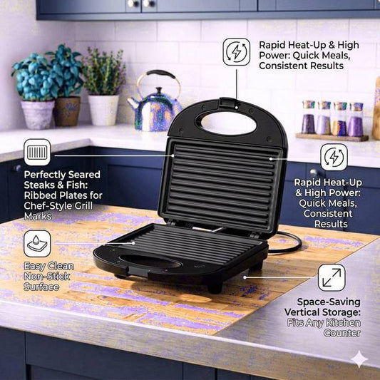 SHA Motherly Love _Black Sandwich Maker-84 Toast Sandwi...