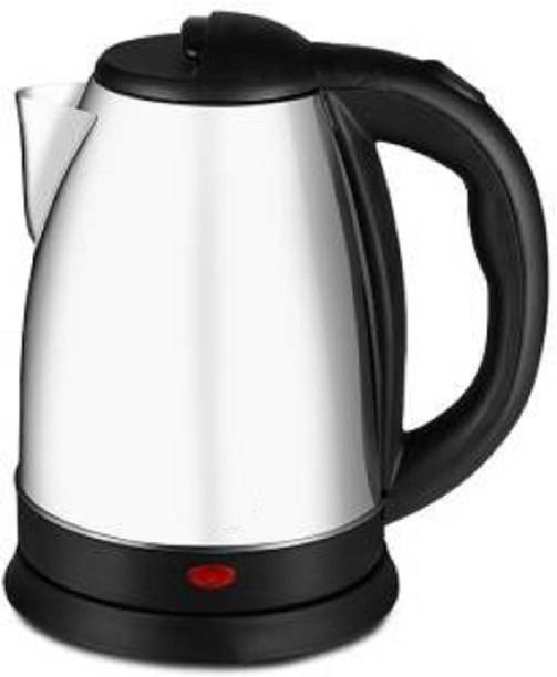NIMYANK Electric Kettle (2.L, Silver, Black (Pack Of 1)...
