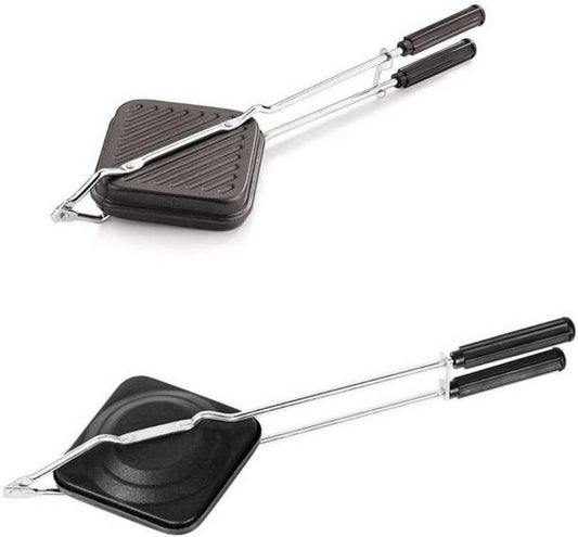 RBGIIT Combo Gas Toaster with Grill and Flat Plates Ide...