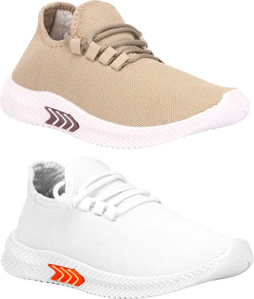 COMBO-PF1-BEIGE-PF1-WHITE Sneakers For Men