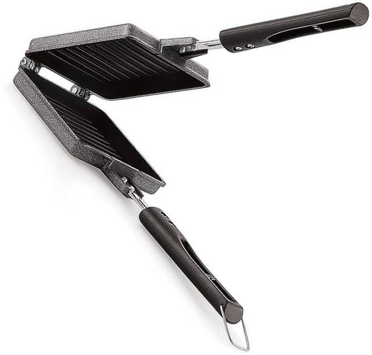 RECTITUDE Durable Gas Sandwich Toaster for Home & Outdo...