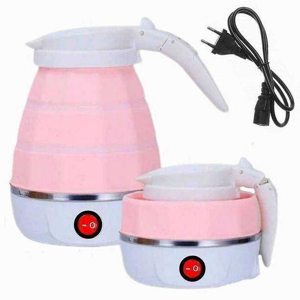 domnikyas Foldable Electric Kettle 600ml Kettle for Tra...