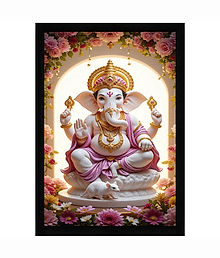 ganesh ji photo frame,size 14x10 inches,ganesh photo frame,ganesh ji photo Album,ganesh ji with mushak