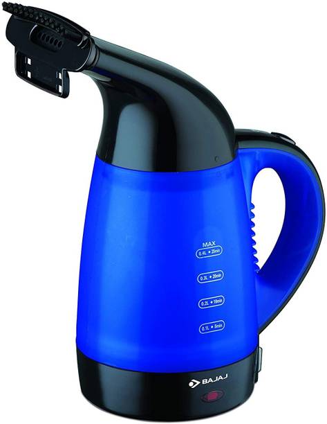 BAJAJ GS1 600 Watt Garment Steamer Kettle Blue color 60...