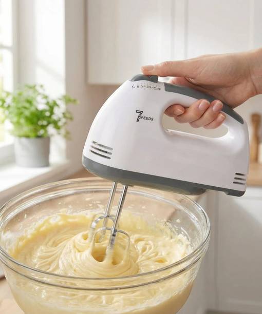 DRMTLGY 260 W White Hand Blender, Electric Whisk, Stand...