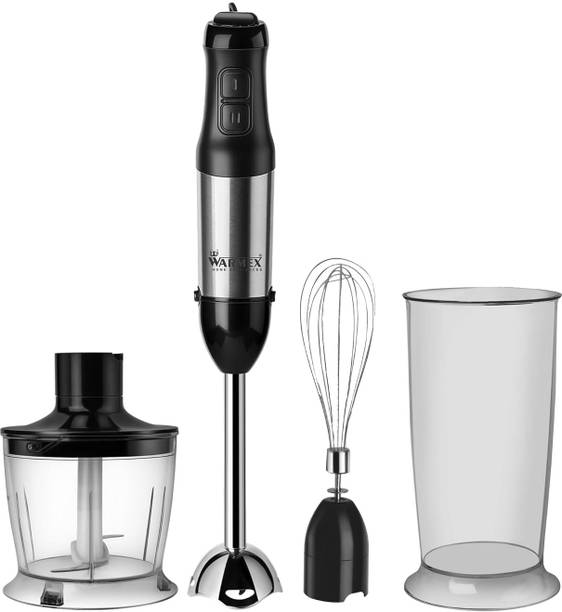 Warmex Home Appliances 600 W Silver, Black Hand Blender...