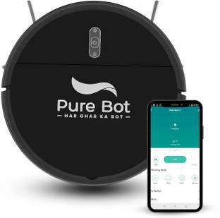 Pure Bot L120240026 Robotic Floor Cleaner with 2 in 1 Mopping and Vacuum (WiFi Connectivity, Google As...