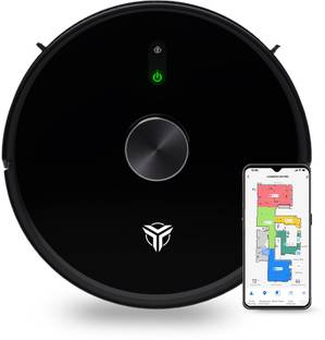 MecTURING LASERON S9 PRO Robotic Floor Cleaner with 2 in 1 Mopping and Vacuum, Anti-Bacterial Cleaning...