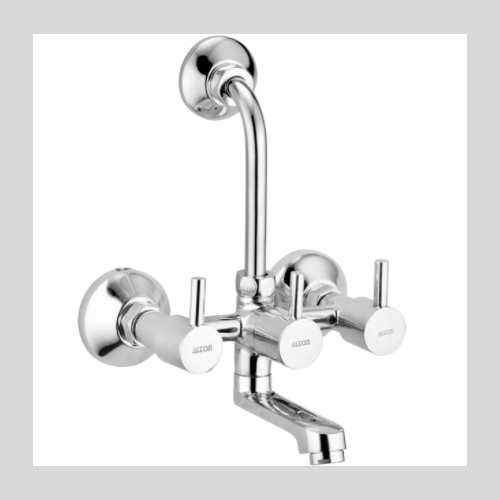 Brass Wall Mixer With Provision For Over Head Shower