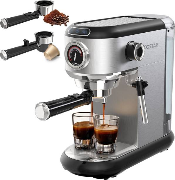 Costar 20 Bar Espresso Coffee Machine for Ground Coffee...
