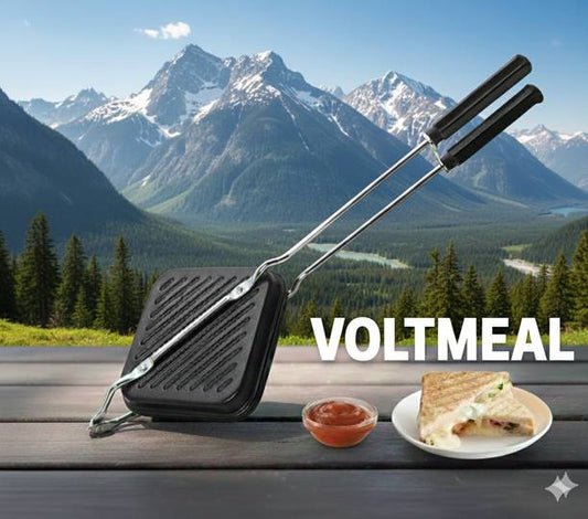voltmeal by FACTTEES NON- STICK GAS SANDWICH MAKER Toas...