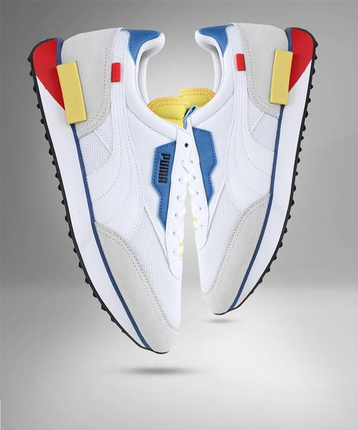 Future Rider Neon Play Sneakers For Men