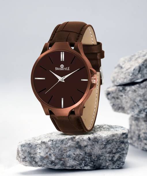 Analog Watch - For Men SS-GR009-WHT-BRW