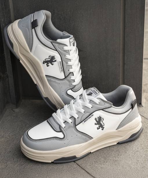 Lifestyle Sneakers for Men | Premium PU Upper, Cushione...