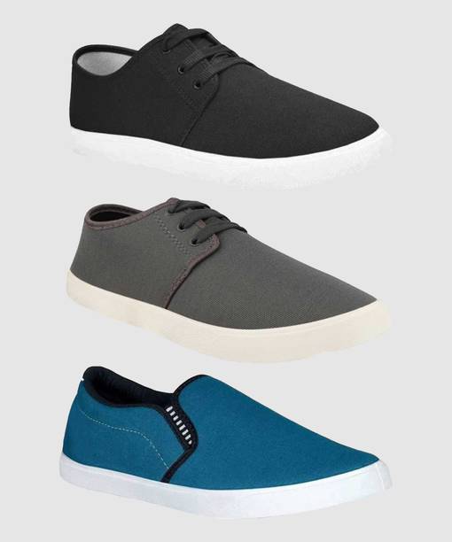Combo Pack Of 3 Casual Sneakers Casuals For Men