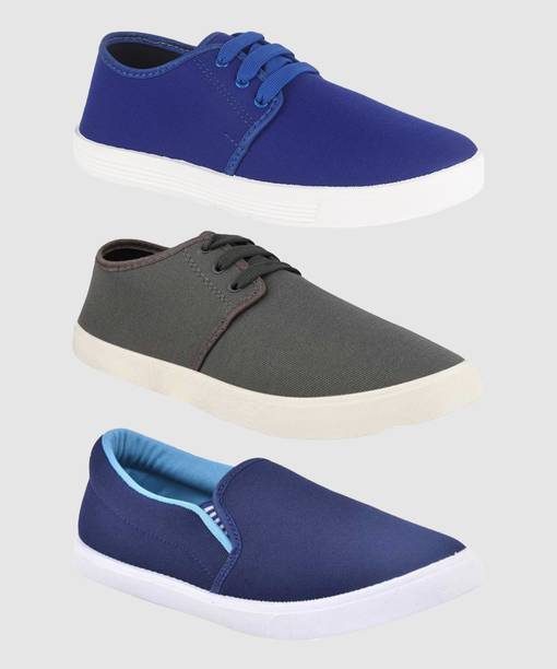 Combo Pack Of 3 Casual Sneakers Sneakers For Men