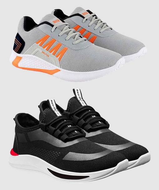 Combo Pack Of 2 Trending & Stylish Casual Shoes Sneaker...